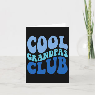 Tarjeta Guay Grandpas Club Mejor Abuelo Día de los Padres