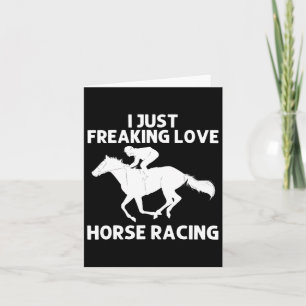 Tarjeta Guay Horse Carreras Arte Para Hombres Mujeres Caba