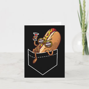 Tarjeta Guay Hot Dog Design Para Hombres Mujeres Niños Dis