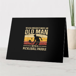 Tarjeta Guay Pickleball Art Para Hombres Mujeres Paddle Pi