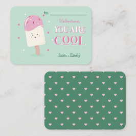 Tarjeta Guay Popsicle El día de San Valentín de au