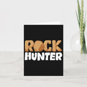 Tarjeta Guay Rock Hunter Art Para Hombres Mujeres Rockhoun