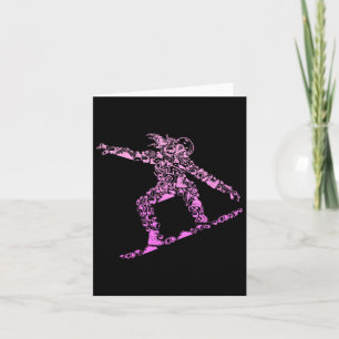Tarjeta Guay Snowboarder Apparthotel E Ideas De Regalo Fem