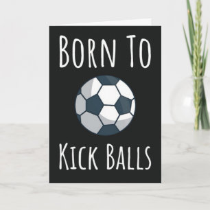 Tarjeta Guay Soccer Birthday Cards Sports Para Niños Moder