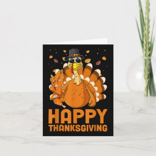 Tarjeta Guay Turkey Salting Fall Vibes Autumn Gracioso Gra