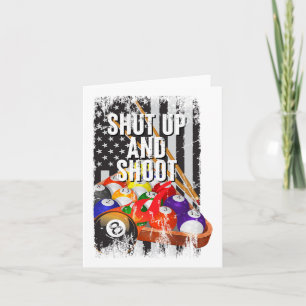 Tarjeta Guay Usa Pool Billiards Game Cierra Citas Y Sh