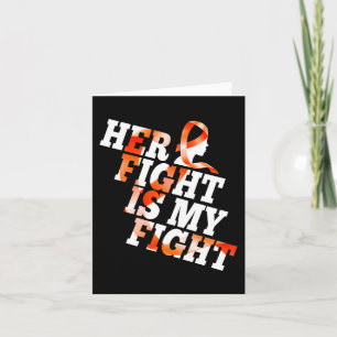 Tarjeta Guerrera de la conciencia sobre la leucemia su luc