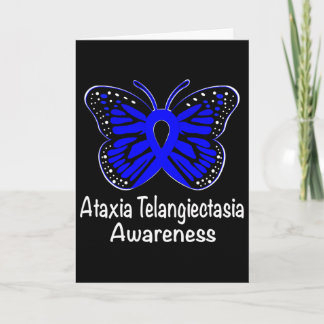 Tarjeta Guerrero de apoyo de concienciación sobre Ataxia T