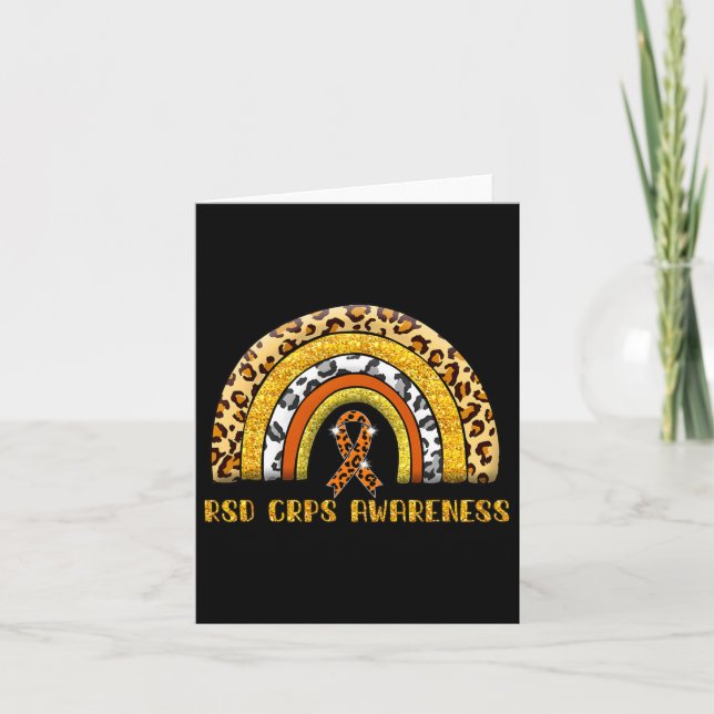 Tarjeta Guerrero de Arcoíris de Leopardo Rsd Crps  (Anverso)