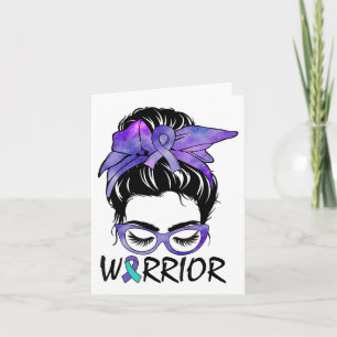 Tarjeta Guerrero de concientización para la prevención del