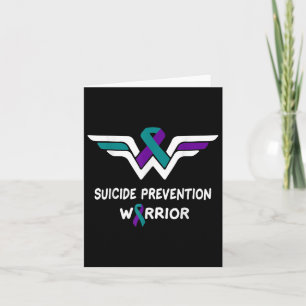 Tarjeta Guerrero de la Concienciación sobre Prevención del