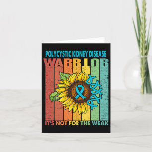 Tarjeta Guerrero de la enfermedad renal poliquística no es