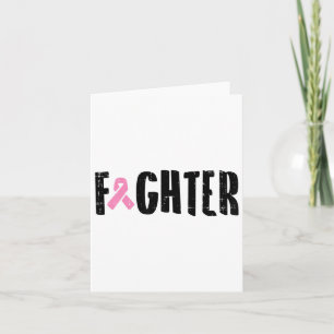 Tarjeta Guerrero de la lucha contra el cáncer de mama en c