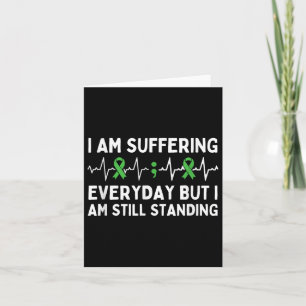 Tarjeta Guerrero de la salud mental Semicolon Depresión Aw