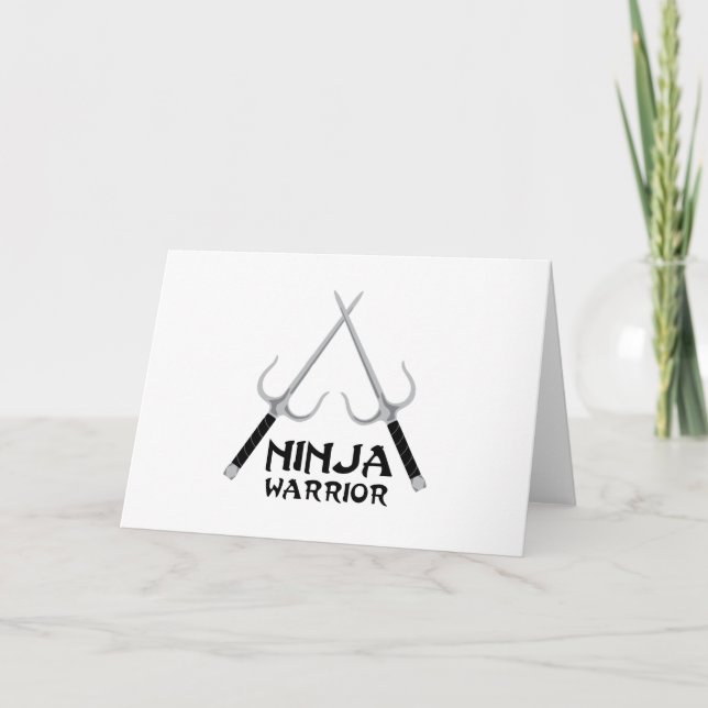 Tarjeta Guerrero de Ninja (Anverso)