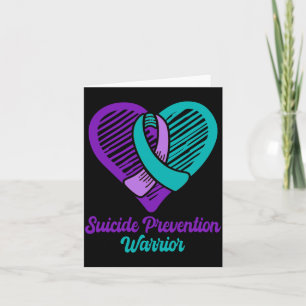 Tarjeta Guerrero de Prevención del Suicidio Masculino Vest