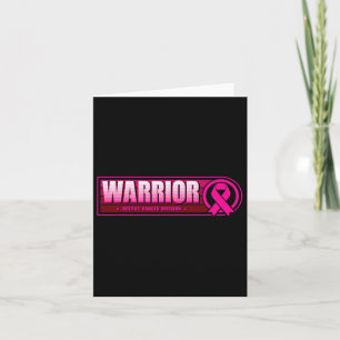 Tarjeta Guerrero del cáncer de mama - División del Cáncer 