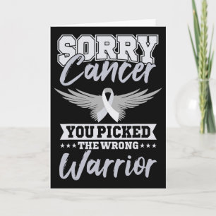 Tarjeta Guerrero del Cáncer Día Mundial del Cáncer Regalo