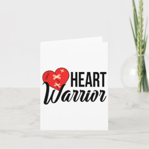 Tarjeta Guerrero del corazón Guerrero de CHD Enfermedad ca