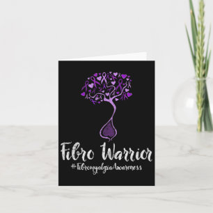 Tarjeta Guerrero - Fibromialgia Apoyo Y Conciencia