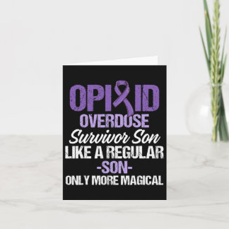 Tarjeta Guerrero Sobreviviente de Sobredosis de Opioides 1