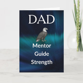 Tarjeta Guía de mentor para padre - Águila Luces del Norte