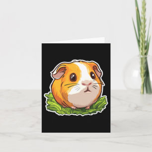 Tarjeta Guinea G Animales Lindos Guinea G Comfort Colors A