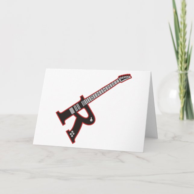 Tarjeta Guitar R (Anverso)