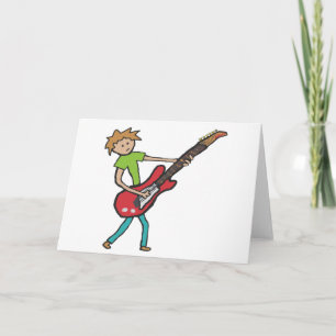 Tarjeta Guitarista