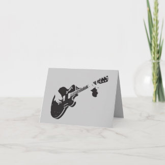 Tarjeta Guitarra -