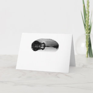 Tarjeta Guitarra Lake Shadow Love Guitar Gift Music Avers