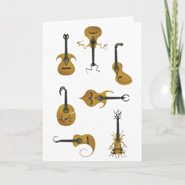 Tarjeta Guitarras acústicas (Anverso)