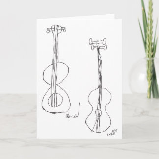 Tarjeta "Guitars"