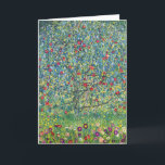 Tarjeta Gustav Klimt - Árbol de manzanas<br><div class="desc">Apple Tree I - Gustav Klimt,  Oil on Canvas,  1907</div>