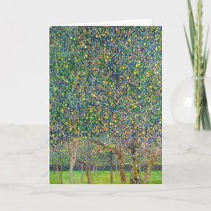 Tarjeta Gustav Klimt - Árbol de peras