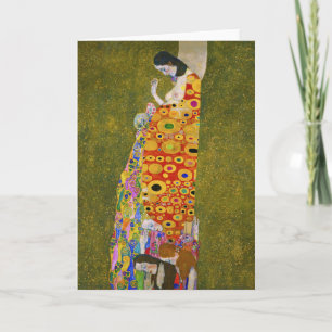 Tarjeta Gustav Klimt - Esperanza II
