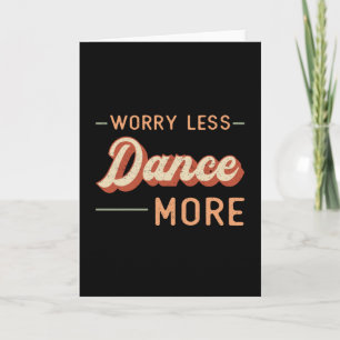 Tarjeta Gym Fitness Baile Dance entrenamiento Deporte Idea