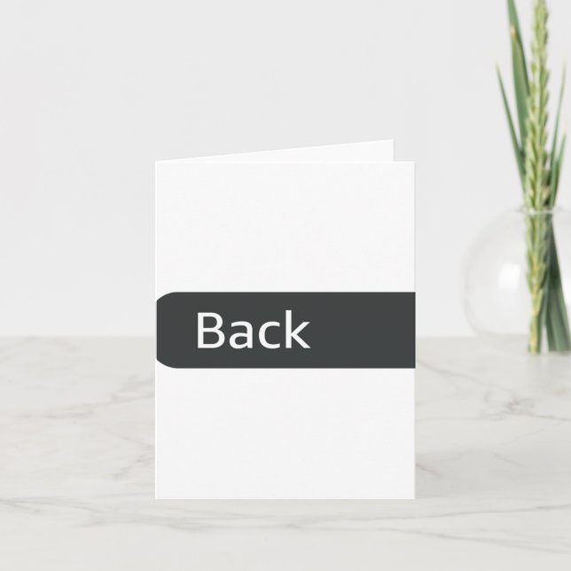 Tarjeta Gym Motivation Funny 0 Fors Given Men's  (Anverso)