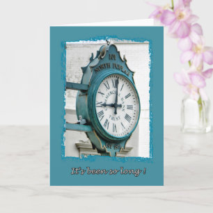 Tarjeta Ha sido una carta tan larga