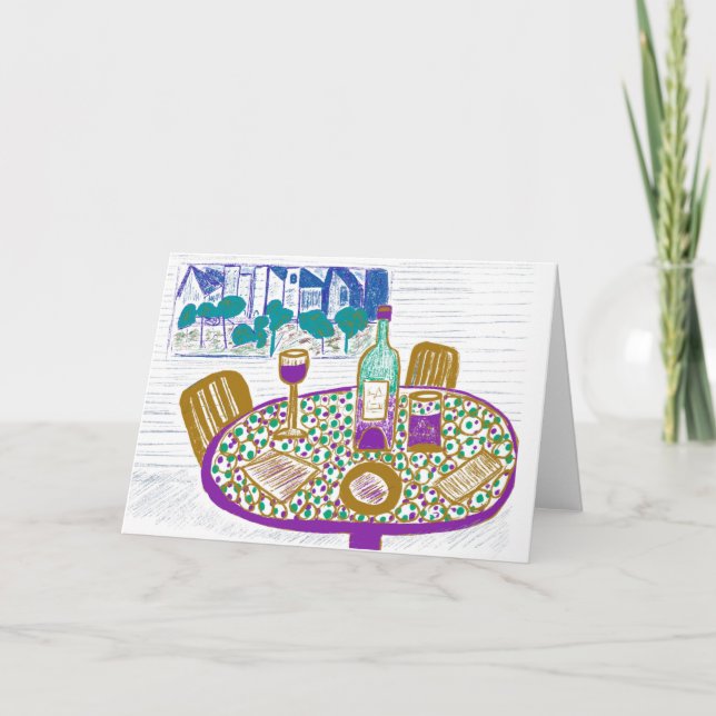 Tarjeta Habitación con vistas (Anverso)