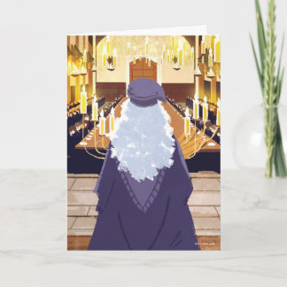 Tarjeta Hablando en el Gran Salón de Hogwarts