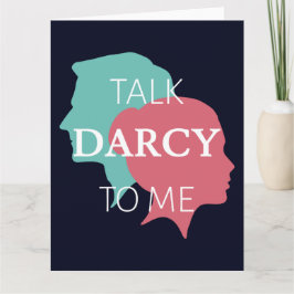 Tarjeta Hable Darcy Conmigo IV