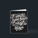 Tarjeta Habría Bastado Pueblo Elegido Cristiano<br><div class="desc">Habría Bastado Pueblo Elegido Cristiano Groovy</div>