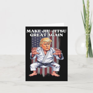 Tarjeta Hacer a Jiu-jitsu grande otra vez a Trump Republic