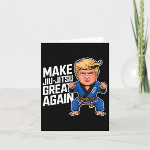Tarjeta Hacer a Jiu-jitsu grande otra vez divertido a Trum