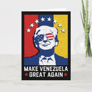 Tarjeta Hacer a Venezuela Grande de Nuevo 2026 Chistoso Me
