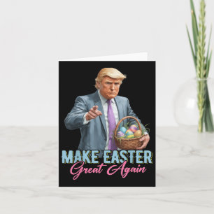 Tarjeta Hacer de la Pascua una vez más divertida la caza d