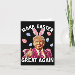 Tarjeta Hacer de la Pascua una vez más divertida la primav