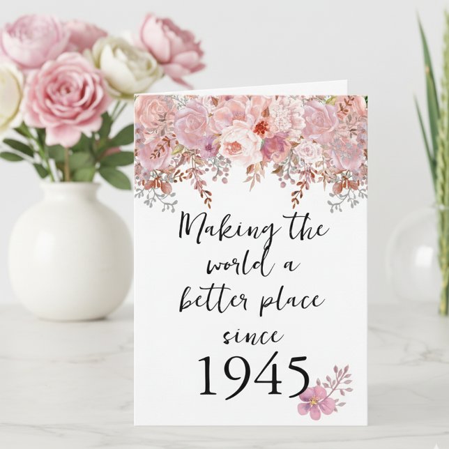 Tarjeta Hacer del mundo un lugar mejor 1945 80 (Subido por el creador)