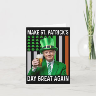 Tarjeta Hacer el Día de San Patricio Grande de Nuevo Bande
